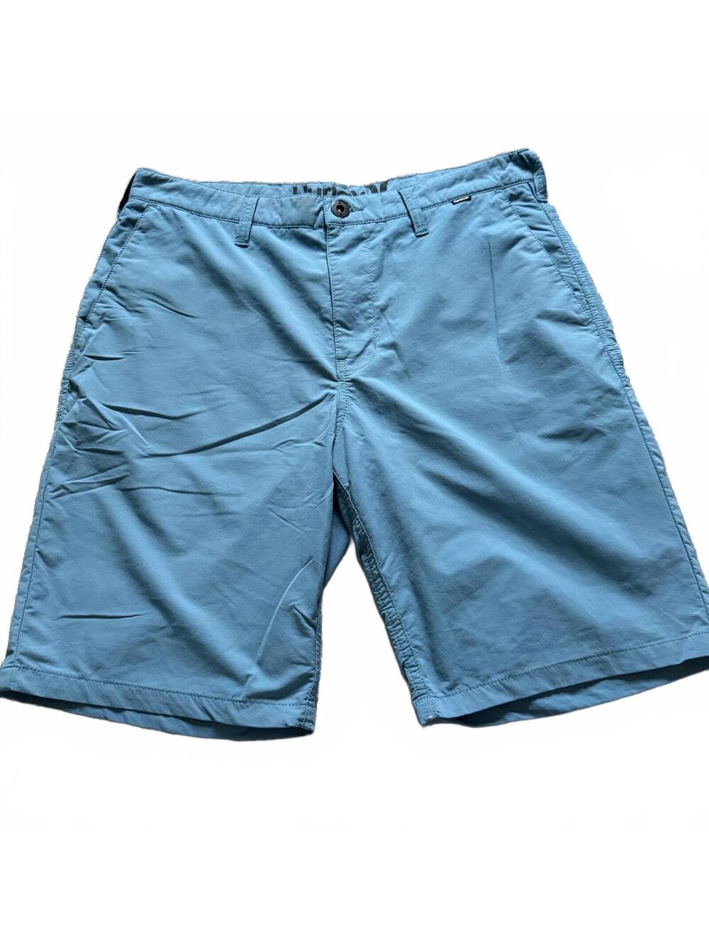 Hurley Nike Dri-FIT Blue Hybrid Golf Shorts Men’s 32 Y2K Surf Skate